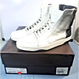 Gucci MIRO SOFT Leather High Top Men’s Sneakers 386743 G 8 Men's Size US 10